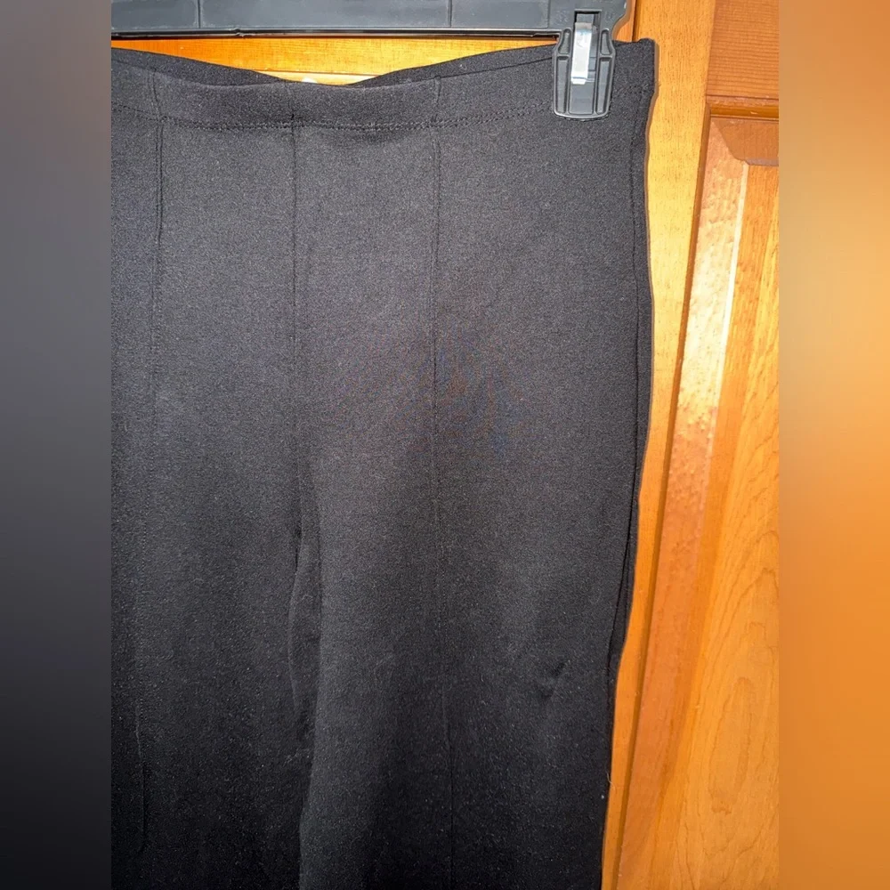Max Studio Pull-On High Rise Wide Leg Trouser - Picture 3 of 4